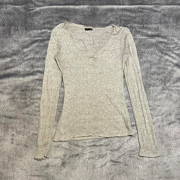 Express shimmer long sleeve top - Picture 1 of 6